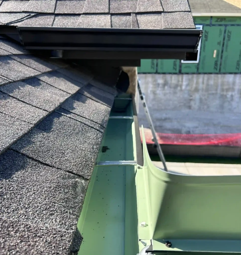 Seamless Gutter Installation7