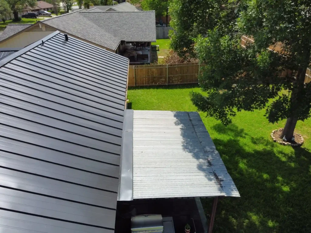 Shingle To Metal Roof Conversion2