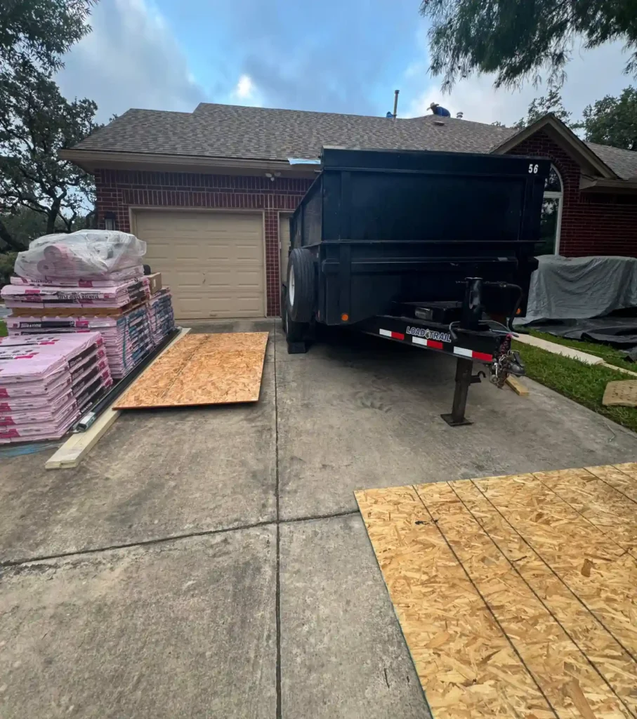 Storm Damaged Roof Replacement1