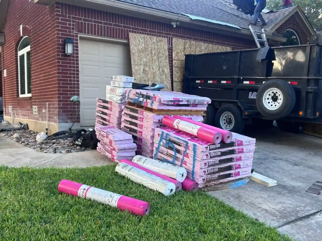 Storm Damaged Roof Replacement114