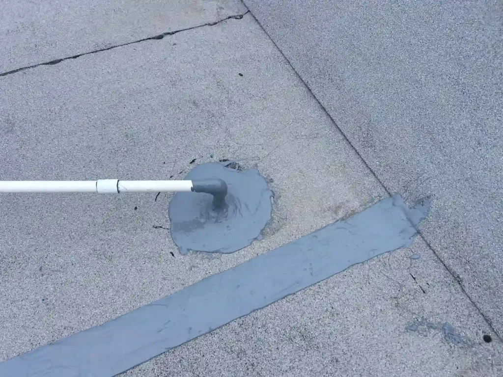 ATT Store Flat Roof Leak Repair10