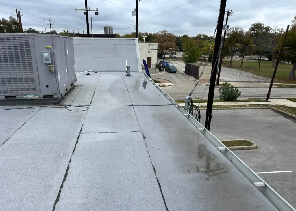 ATT Store Flat Roof Leak Repair2