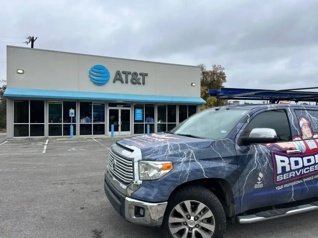 ATT Store Flat Roof Leak Repair5
