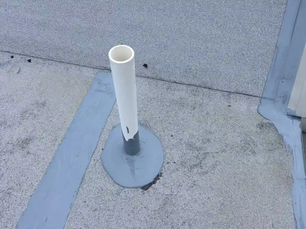 ATT Store Flat Roof Leak Repair9