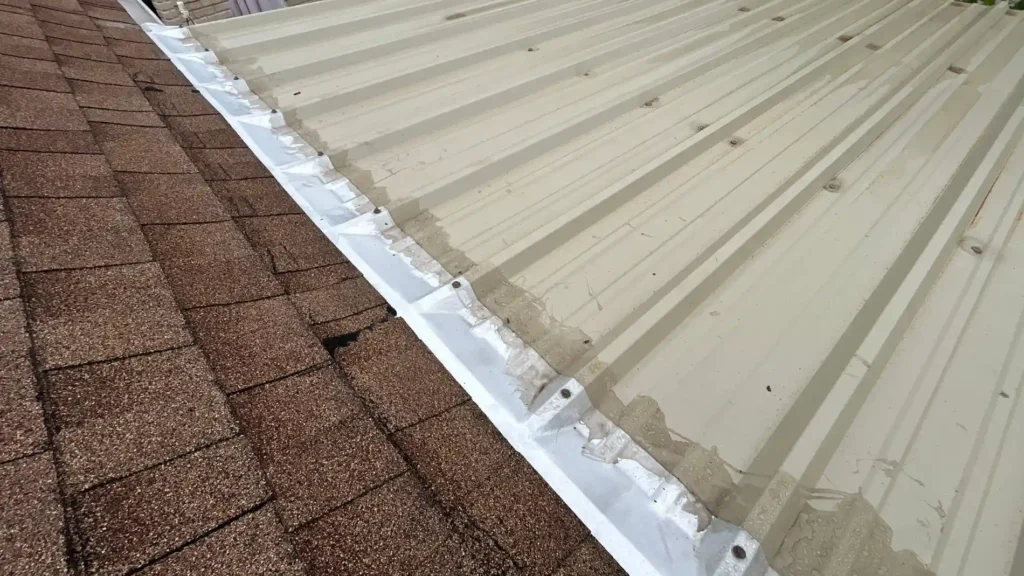 Flat Residential Patio Leak Repair 11